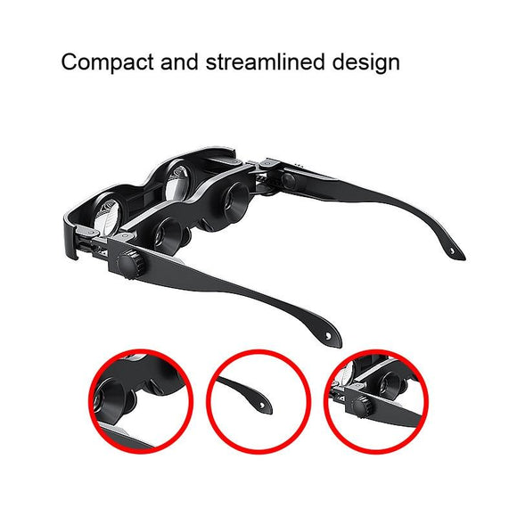 Adjustable Focus Fishing Binoculars With Tricolour Lens - 3X Magnification-1915197444069658625