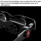 Adjustable Focus Fishing Binoculars With Tricolour Lens - 3X Magnification-1915197444069658628