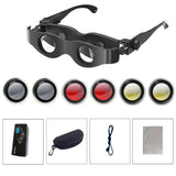 Adjustable Focus Fishing Binoculars With Tricolour Lens - 3X Magnification-1915197444069658624