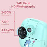 Rotating Lens Kids Digital Camera - Pink Hd Printable-1915198355433197570