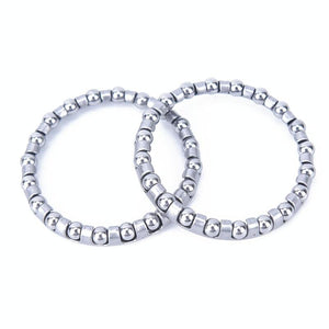 2-Pack Silver Steering Bearings For Xiaomi M365 / Pro Scooter-1915196855382315009