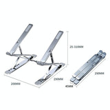 Foldable Aluminum Laptop Stand With Heat Dissipation-1915198116538224642