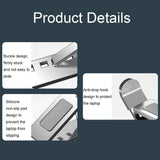 Foldable Aluminum Laptop Stand With Heat Dissipation-1915198116538224644