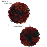 Shaggy Drawstring Dreadlock Hair Bun - 613 Colour-1915198401771868162