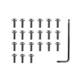 21-Piece Battery Compartment Screws Set For Xiaomi Mijia M365 Pro - White-1915197148899708928