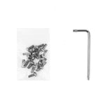 17-Piece Battery Compartment Base Plate Set For Xiaomi Mijia M365 Pro - White Plum Screw-1915196959296196608
