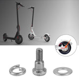 5Pcs Rear Wheel Fixing Screws For Xiaomi Mijia M365 / Pro Scooter - White-1915196865196986373