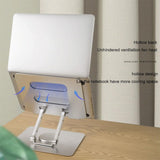 Foldable Rotating Laptop Cooling Stand - Multifunctional-1915198320096186370