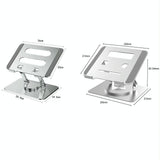 Foldable Rotating Laptop Cooling Stand - Multifunctional-1915198320096186372