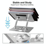 Foldable Rotating Laptop Cooling Stand - Multifunctional-1915197822030974977