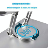 Foldable Rotating Laptop Cooling Stand - Multifunctional-1915197822030974981