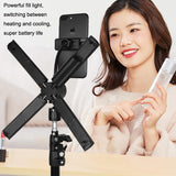 Portable Beauty Live Fill Light For Mobile Phones - Foldable Wire-Controlled-1915198338597261317