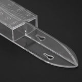 Outdoor Garden Rain Gauge - Transparent Plastic - 25X4.5X2.7Cm-1915196808548716547