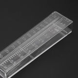 Outdoor Garden Rain Gauge - Transparent Plastic - 25X4.5X2.7Cm-1915196808548716548