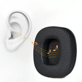 Breathable Headphone Covers - 1 Pair - Ice Silk Black-1915198314765225988