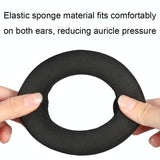 Breathable Leather Headset Cover For Focal Clear Mg Pro - Black Fiber 2 Pack-1915198271295459330