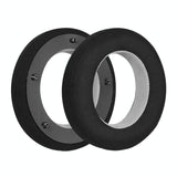 Breathable Leather Headset Cover For Focal Clear Mg Pro - Black / Gray 2 Pack-1915198099576459270