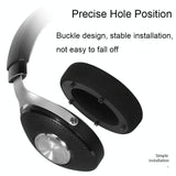 Breathable Leather Headset Cover For Focal Clear Mg Pro - Fiber Gray 2 Pack-1922443445952188419