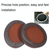 Soft And Breathable Brown Lambskin Headset Covers For Edifier W855Bt - 2 Pack-1915197808252686339