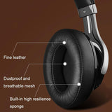 Edifier W855Bt Headset - Soft Sponge Cover Black Ice Silk 2Pcs-1915197170814947332