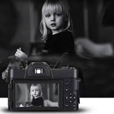 Retro Foldable 48Mp 4K Hd Digital Camera - Simple Version-1915196924370227206