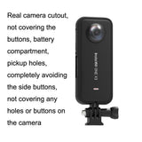 Panoramic Sports Camera With Plastic Protection For Insta360 X3-1915198068140150789