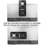 Universal Vesa Mount For Computer Monitor Router And Tablet - Black-1915197134177701892