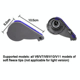 Soft Velvet Suction Head Side Cover For Dyson Vacuum Cleaners-1915198295148466179