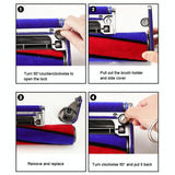 Soft Velvet Suction Head Side Cover For Dyson Vacuum Cleaners-1915198295148466180