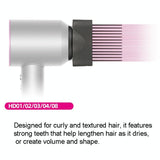 Dyson Hair Dryer Styling Tool With Wide Tooth Comb And Smoothing Nozzle-1922443476352503812