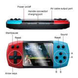 3 Horizontal Screen Pocket Console - 620 Games - Double Player - Red / Blue-1915197785695719425