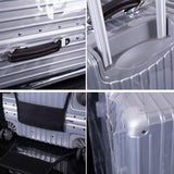 Waterproof Transparent Pvc Trolley Suitcase Cover - 20 Inch Rimless-1915198322998644741