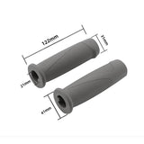 Silicone Handlebar Cover For Ninebot F30 / F40 Electric Scooter - Gray 1 Pair-1915196888441819138
