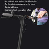 Silicone Handlebar Cover For Ninebot F30 / F40 Electric Scooter - Gray 1 Pair-1915196888441819141