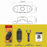 Versatile 6-In-1 Joycon Holder For Nintendo Switch-1915197468996407303