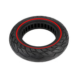 Ninebot Max G30 Scooter Tire - 10X2.5 Inch Solid Rubber Red Line-1915198356821512193