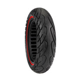 Ninebot Max G30 Scooter Tire - 10X2.5 Inch Solid Rubber Red Line-1915198356821512194