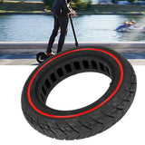 Ninebot Max G30 Scooter Tire - 10X2.5 Inch Solid Rubber Red Line-1915198356821512196