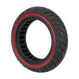 Ninebot Max G30 Scooter Tire - 10X2.5 Inch Solid Rubber Red Line-1915198356821512197