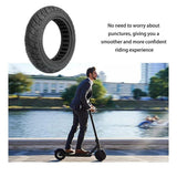 Ninebot Max G30 Scooter Tire - 10X2.5 Inch Solid Rubber Black-1915197853479866371