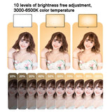 10 Three-Colour Temperature Flat-Panel Live Fill Light - 2.1M Bracket & Clip-1922443436233986051