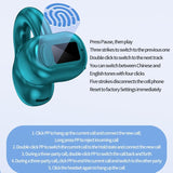 Waterproof Bluetooth Earphones With Ear Clip - M10-1915198110737502215