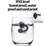 Waterproof Bluetooth Earphones With Ear Clip - M10-1915197436352139268