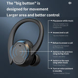 Wireless Stereo Earphones With Charging Case - Black-1915196952421732356