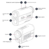 Waterproof Golf Laser Distance Meter Telescope - 600M-1915197128834158599