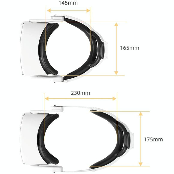 Ultimate Headband Set For Oculus Quest 2 - Comfortable & Stylish-1922443424242470913
