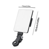 5W Mobile Phone Fill Light For Live Broadcast With Screen - V11 Cool & Warm-1915197854796877826