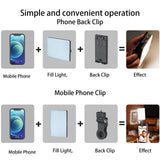 Portable 5W Fill Light For Mobile Live Broadcast - V11Se Cool & Warm-1915197694893232132