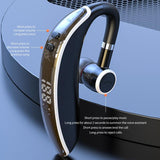Universal Bluetooth Earphone - Single-Ear Rotating Black / White-1915196828530380806