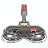 Electric Wet Dry Mopping Head With Water Tank For Dyson V15 - 6Pcs Rag-1915198253494833153